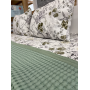 ETEHOMETEX ÇİFT KİŞİLİK HAVUZLU PİKE TAKIMI YEŞİL 8696474231881